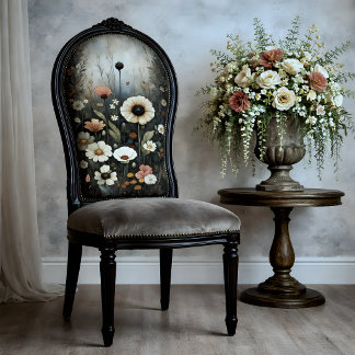 Midnight Garden Wildflowers Decoupage Tissue Paper