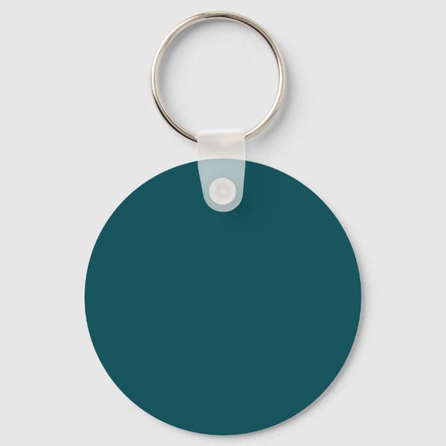 Midnight Green 004953 Color - Option to Add Name Keychain (Front)