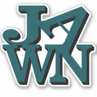 Midnight Green Jawn Sticker