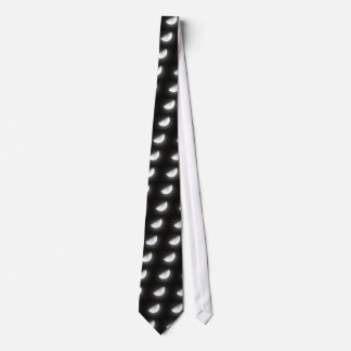 Midnight Half-Moon Neck Tie