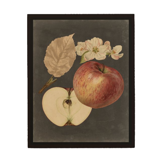 Midnight Harvest II Wood Wall Decor (Front)