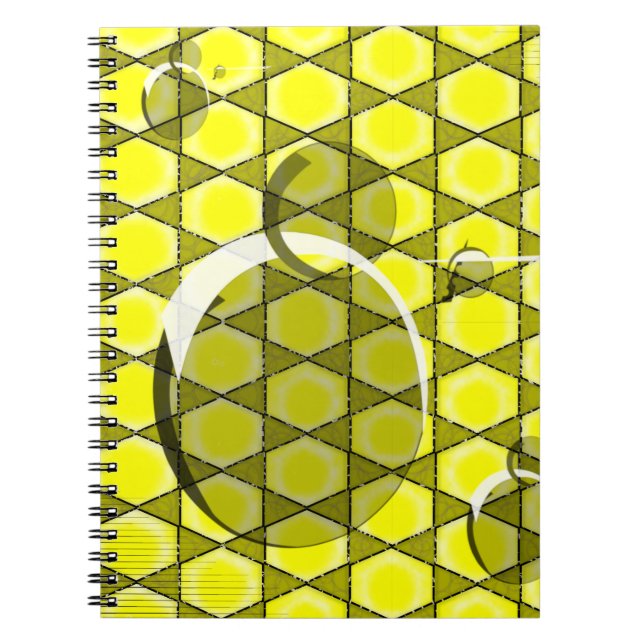 Midnight Honeybee  Notebook (Front)