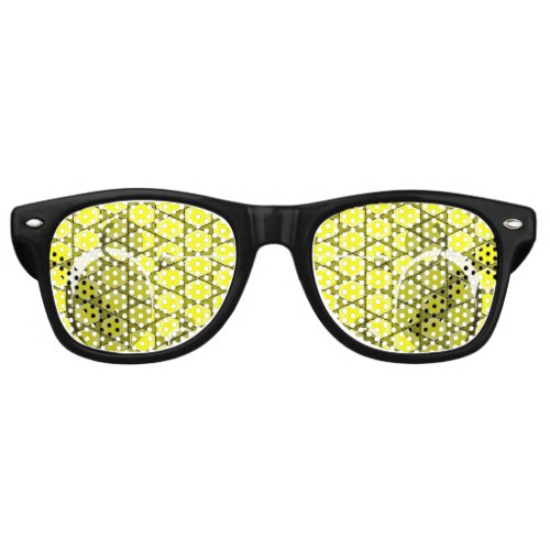 Midnight Honeybee  Retro Sunglasses