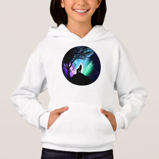 Midnight Howl Hoodie (Front)