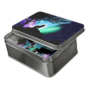 Midnight Howl Jigsaw Puzzle