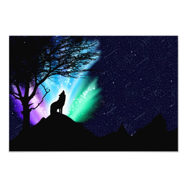 Midnight Howl Photo Print (Front)