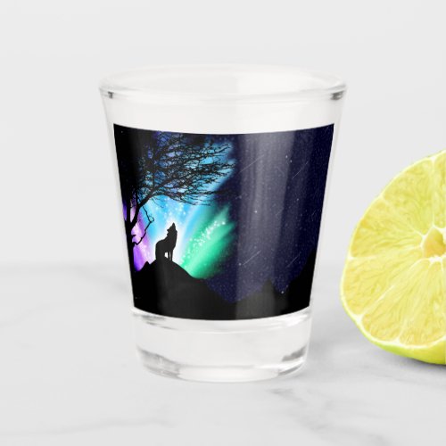 Midnight Howl Shot Glass