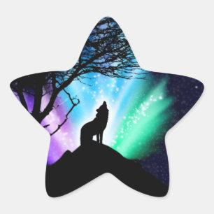 Midnight Howl Star Sticker