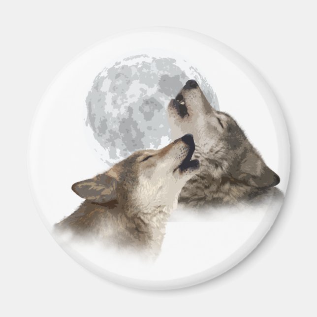 Midnight Howling Magnet (Front)