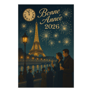 Midnight in Paris – Countdown to 2026 Poster