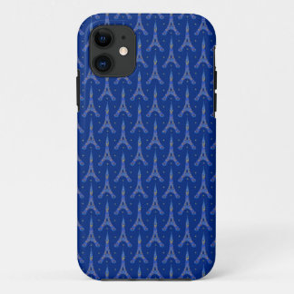Midnight in Paris- Eiffel Tower iPhone 11 Case
