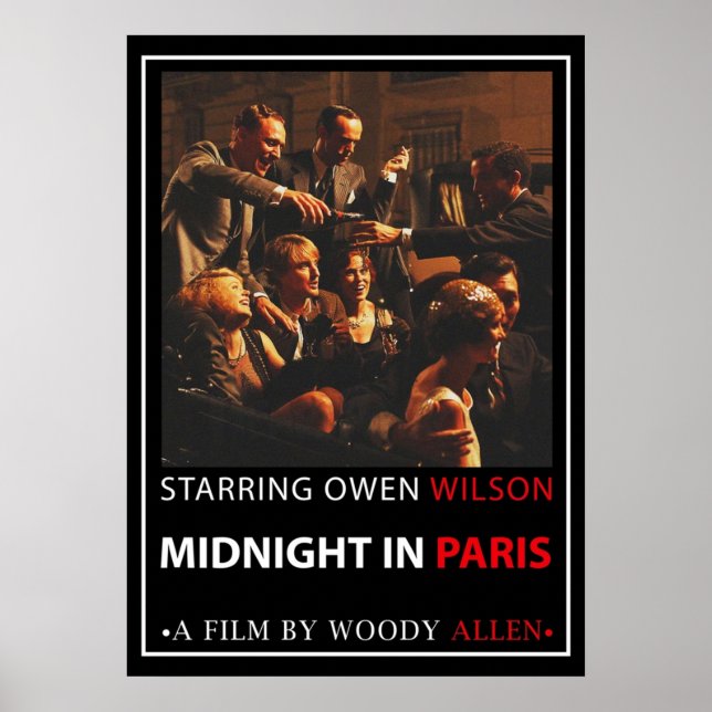 Midnight In Paris Poster (Front)