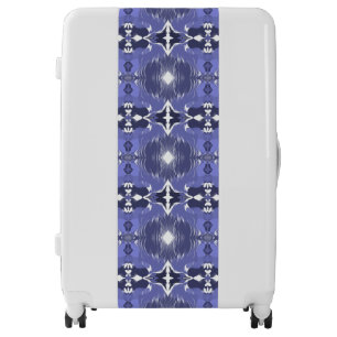 Midnight Indigo Kaleidoscope Luggage
