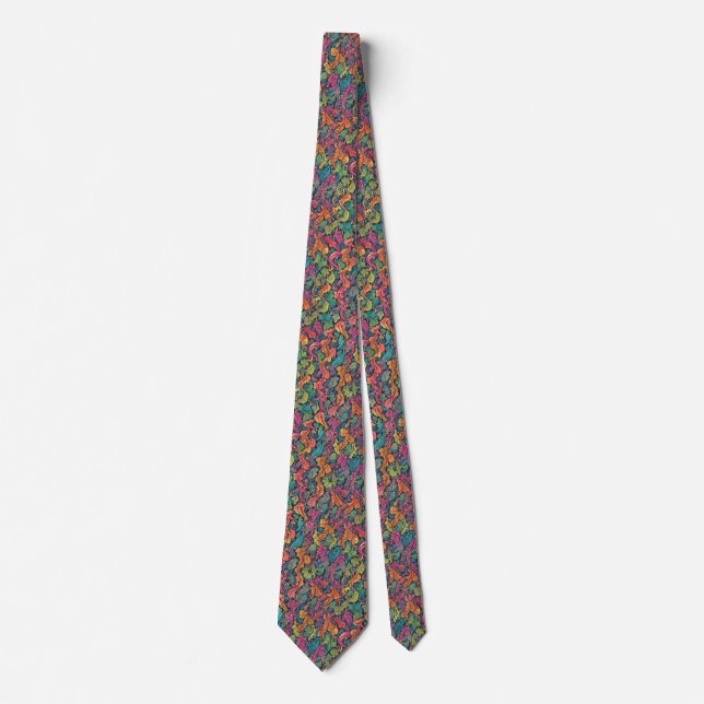 Midnight Joy Neck Tie (Front)