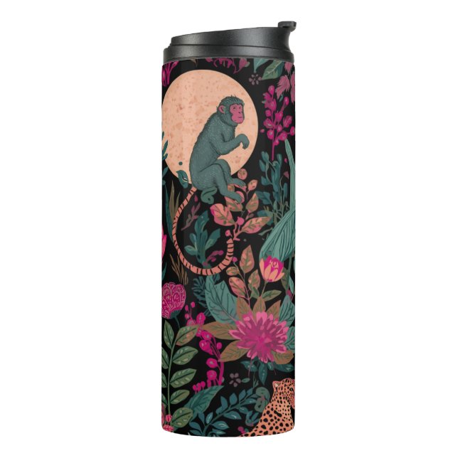 Midnight Jungle Moon Tumbler  (Rotated Left)