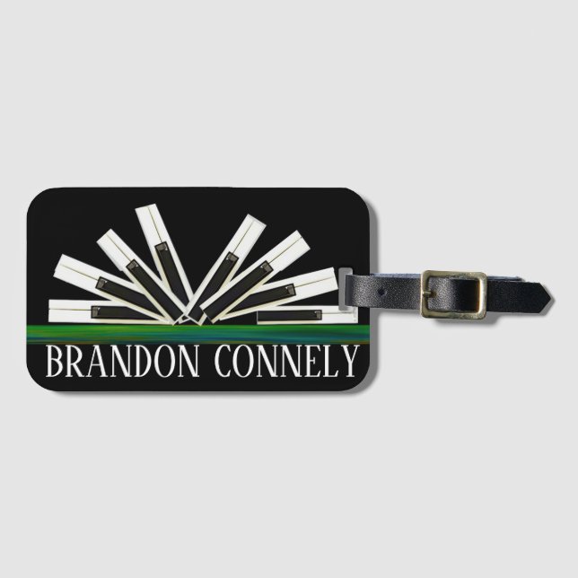 MIDNIGHT KEYS  LUGGAGE TAG (Front Horizontal)