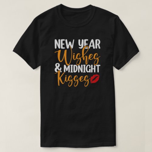 Midnight Kisses New Year T_Shirt