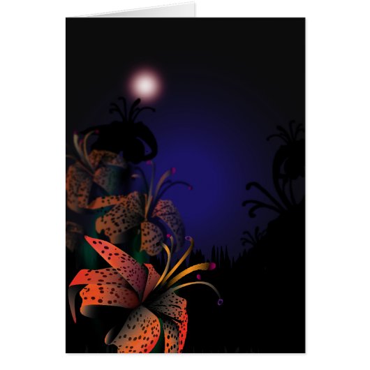 Midnight Lillies Cards (Front)