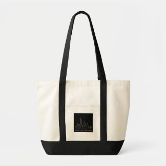 Midnight Lines: NYC Never Sleeps Tote Bag