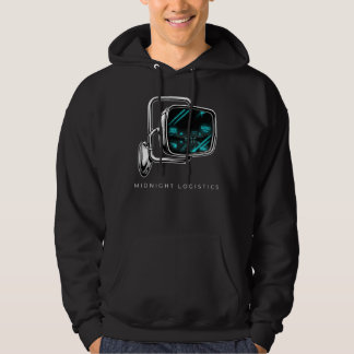 Midnight Logistics Trucker Gift Night Haul Hoodie