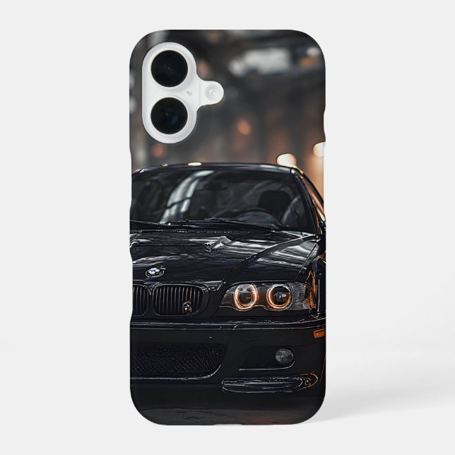 Midnight M-Stare Iphone Case (Back)