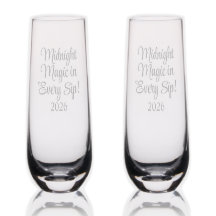 Midnight Magic New Years Eve Personalized