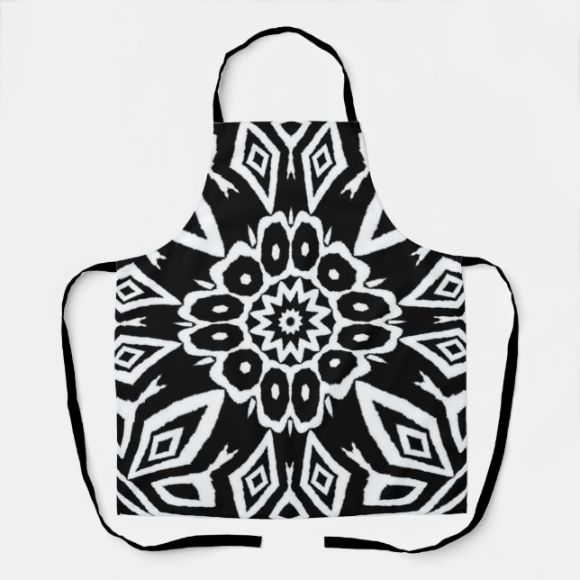 Midnight Mandala Apron (Front)