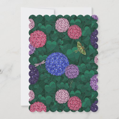 Midnight Mantis & Moon Moth Card