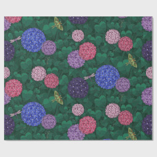 Midnight Mantis & Moon Moth Wrapping Paper