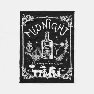 Midnight Margaritas Practical Magic Tee Halloween Fleece Blanket