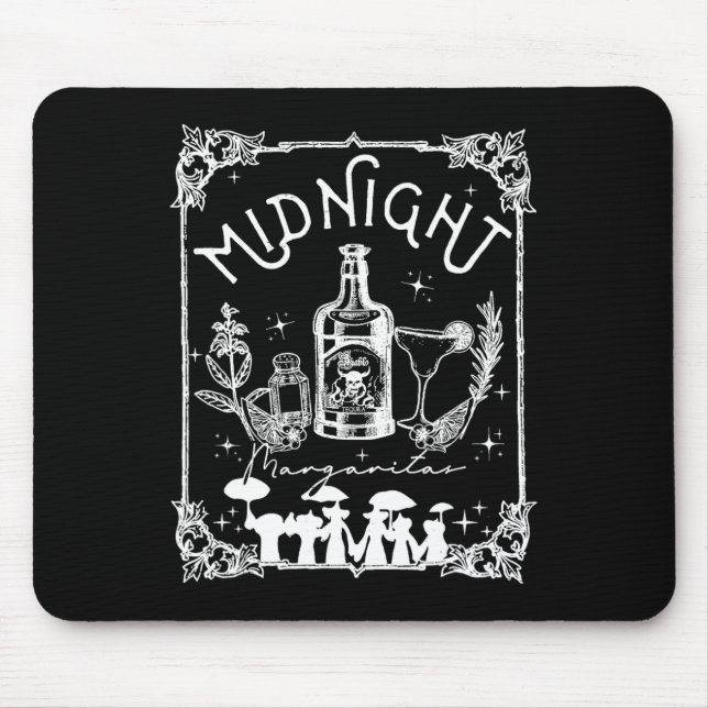Midnight Margaritas Practical Magic Tee Halloween  Mouse Pad (Front)
