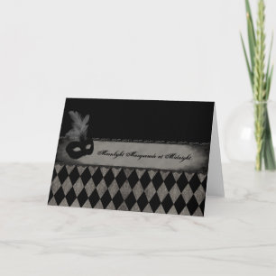Midnight Masquerade Card