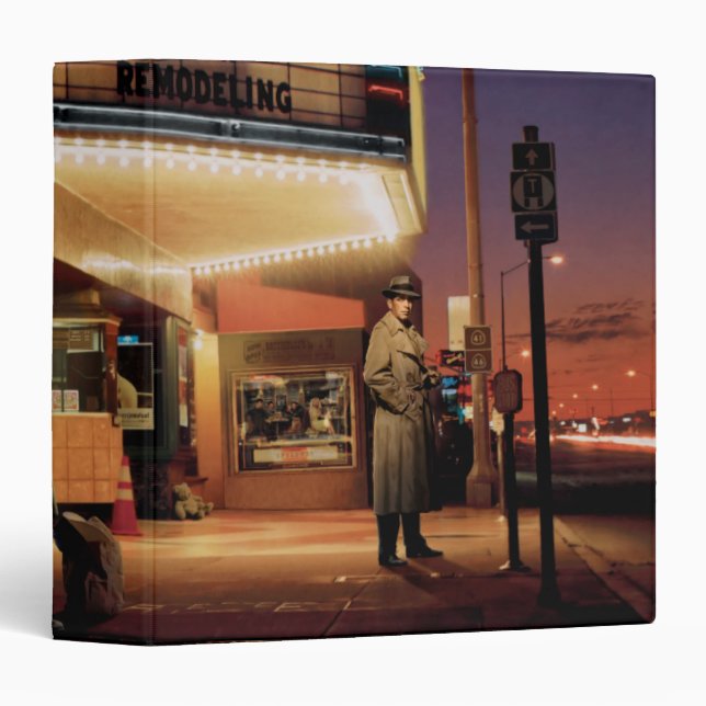 Midnight Matinee 3 Ring Binder (Front/Spine)