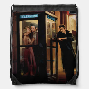 Midnight Matinee Drawstring Bag