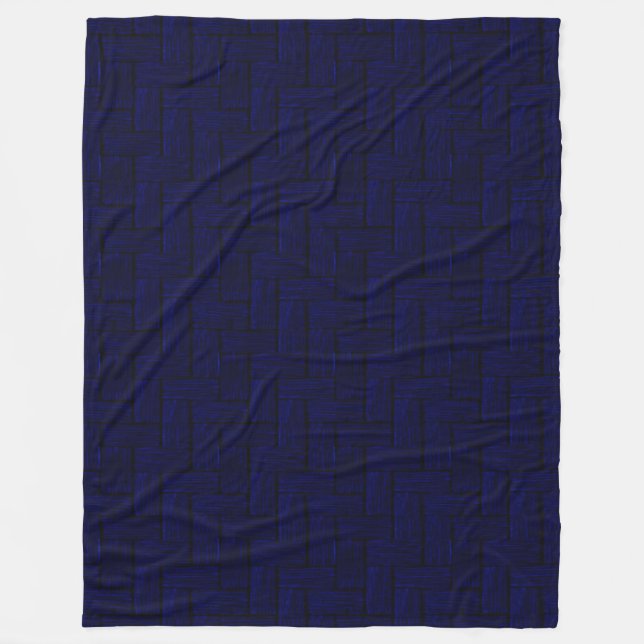 Midnight Maze Blanket (Front)