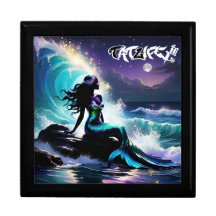 Midnight Mermaid Jewelry Box