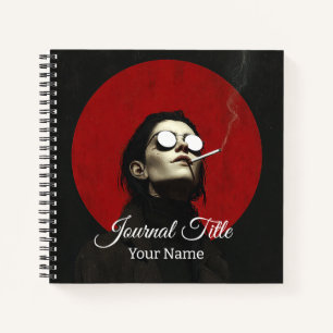 Midnight Mist Journal — Custom Name & Title