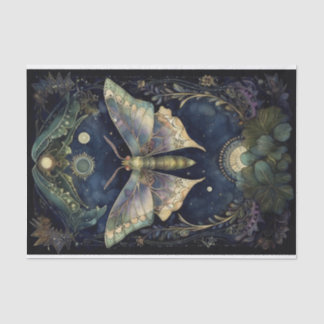 Midnight Moth Tissue Paper