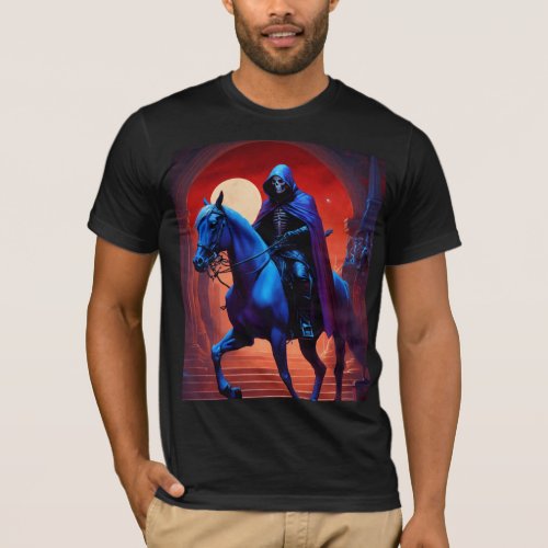 Midnight Mourning Gothic T_Shirt Design