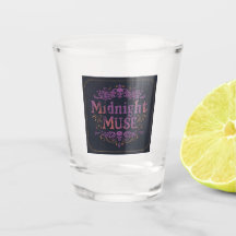 Midnight Muse Gothic Shot Glass | Velvet Chaos