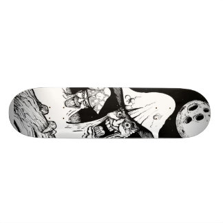 Midnight Mushrooms Skateboard
