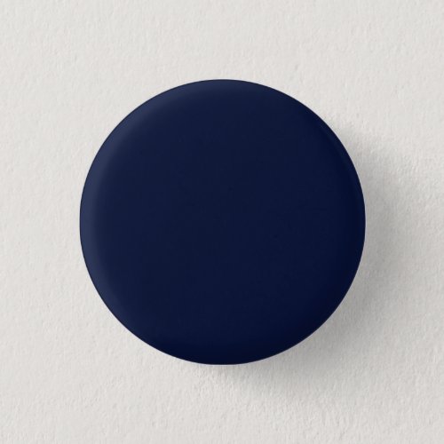 Midnight Navy Blue Solid Color Button