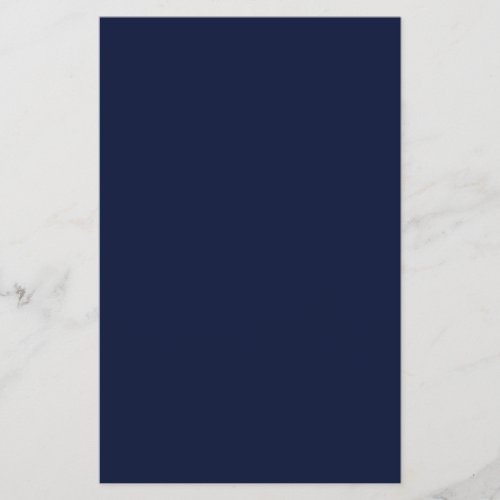 Midnight Navy Blue Solid Color Flyer