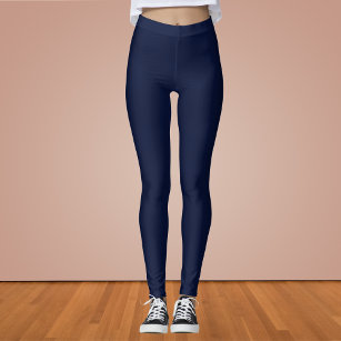 Tights - Navy Blue Solid