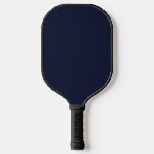 Midnight Navy Blue Solid Color Pickleball Paddle