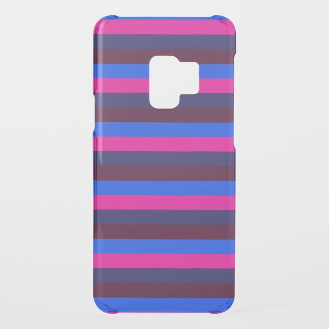 Midnight neon stripes uncommon samsung galaxy case (Back)