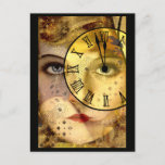 Midnight New Year&#39;s Eve Postcard at Zazzle