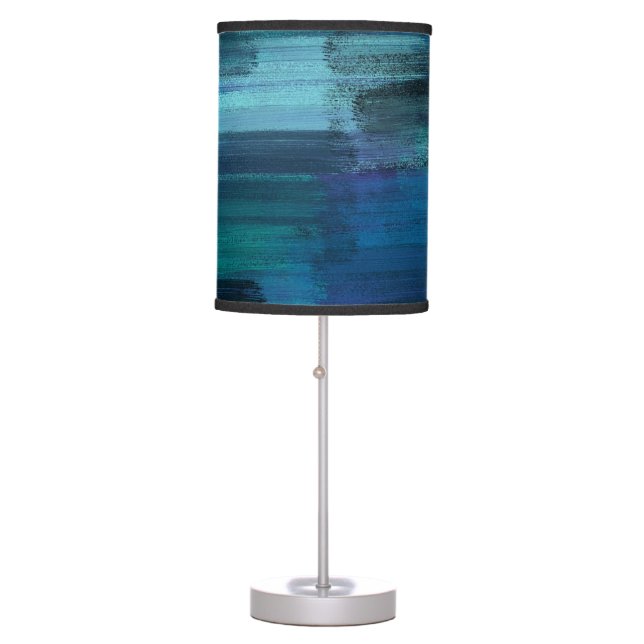 Midnight Ocean Table Lamp (Front)