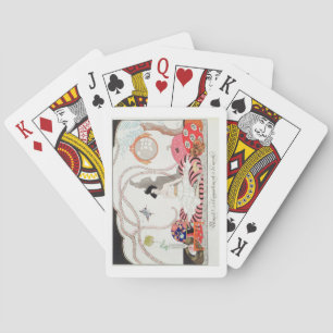 Midnight! or The Fashionable Apartment, 1920 (poch Poker Cards