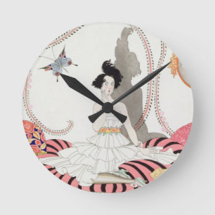 Midnight! or The Fashionable Apartment, 1920 (poch Round Clock